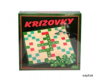 Krížovky - spoločenská hra 